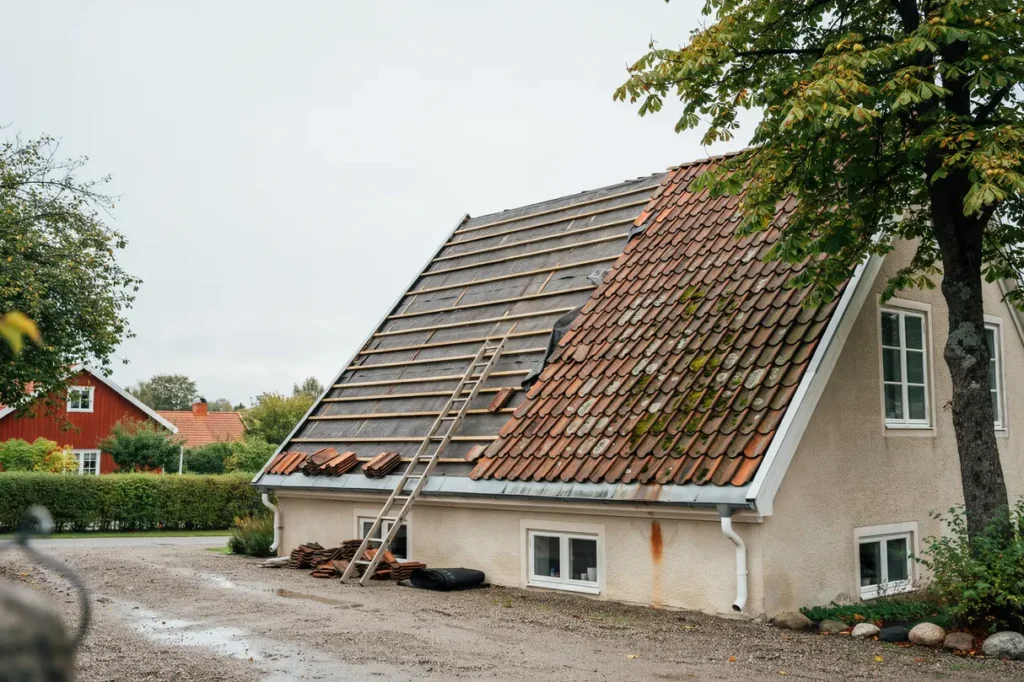 takbyte eller oml ggning av tak s v ljer du r tt l sning f r ditt hus